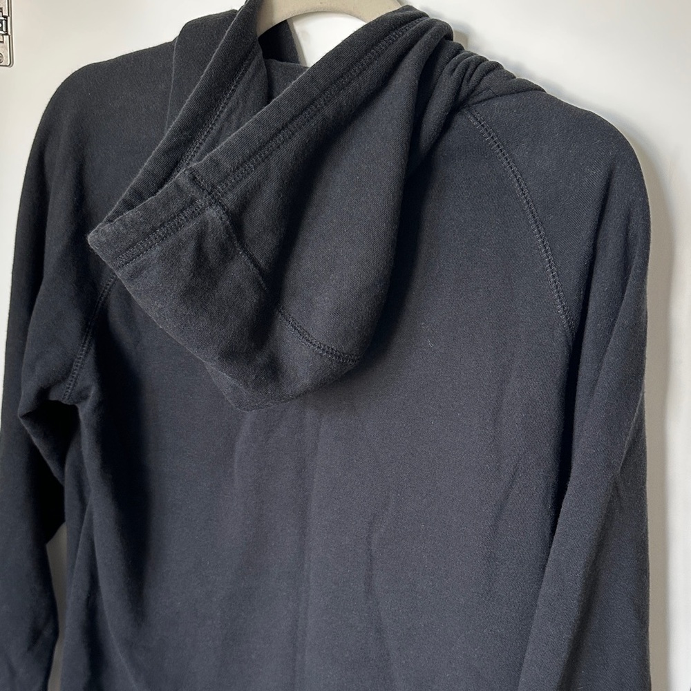 The North Face Black Hoodie with Gold Logo - Picture 5 of 6